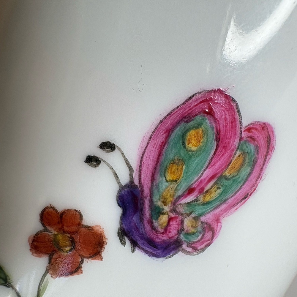 Winnie The Pooh  I Love You Beary Much Disney Norma Wike‎ 2004 Hand Painted Cup - Picture 5 of 10